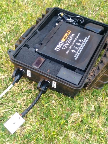 Customer photo review of iTECH024 12v 24Ah Lithium Ion Battery - LiFePO4 Deep Cycle Camping RV Solar Golf Buggy