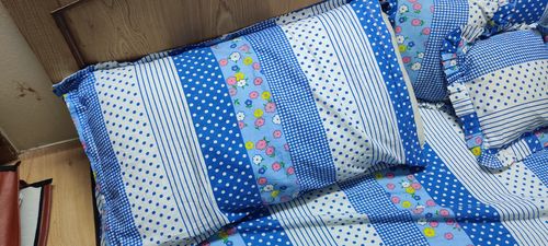 Customer photo review of Flo Adjustable Pillow (Fibre)