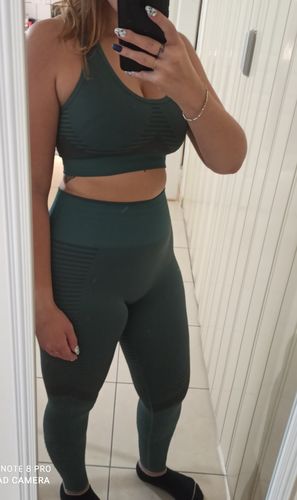 Customer photo review of Legging de sport HEAL Vert