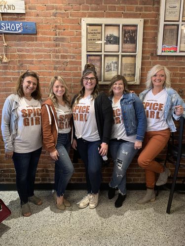 Customer photo review of "Modern Day Spice Girl" V-Neck Graphic Tee
