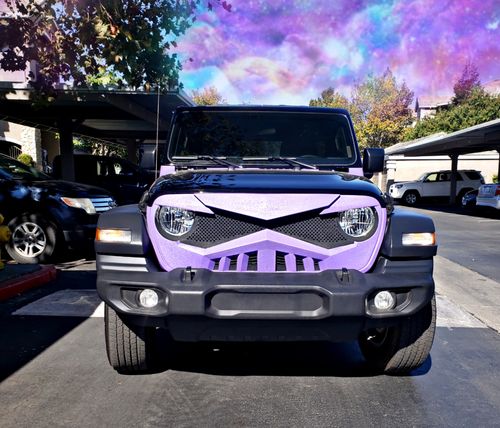 Customer photo review of Hawke Grille - Matte Black (18-20 Jeep Wrangler JL/JT)