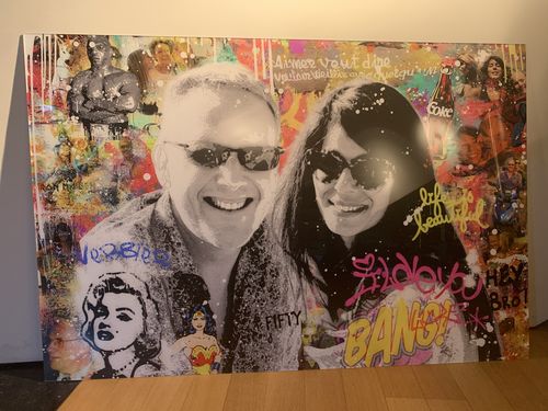 Customer photo review of Toile Personnalisée