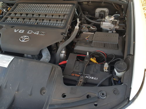 Customer photo review of Lithium Car Battery 12V Stop Start 1420amp 60Ah