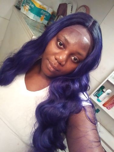 Customer photo review of Harlem 125 Swiss Deep Part Lace Front Wig - LSD67