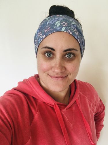 Customer photo review of LILY - 4'' Headband