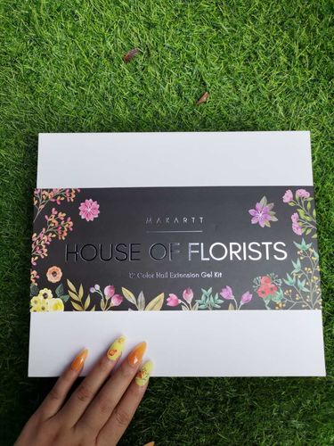 Customer photo review of House of Florists 12 Color Nail Extension Gel Kit
