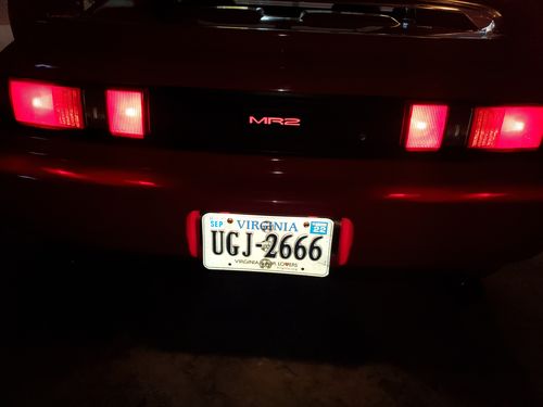 Customer photo review of Reproduction JDM "MR2" LED Glow Emblem (Available in OEM Blue or Red)