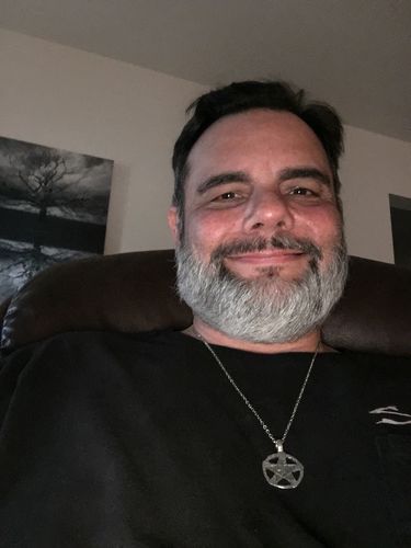 Customer photo review of Brooms Of Elder Pentacle Necklace