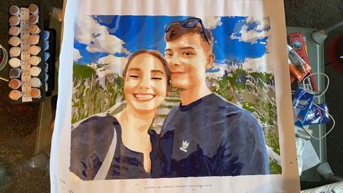 Customer photo review of Malen nach Zahlen - Dein Wunschmotiv