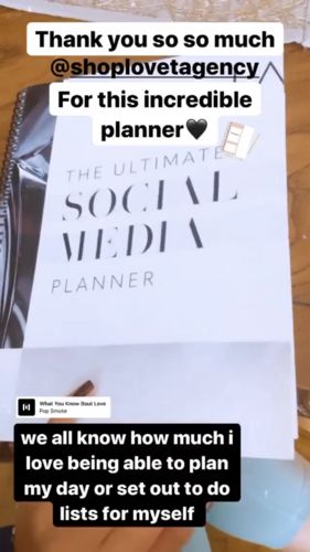 Customer photo review of Social Media Planner