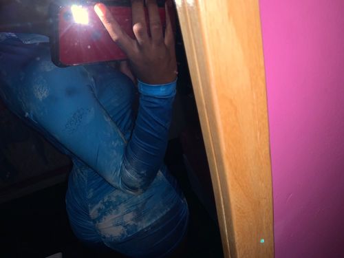 Customer photo review of Combinaison tye and dye short manche longue