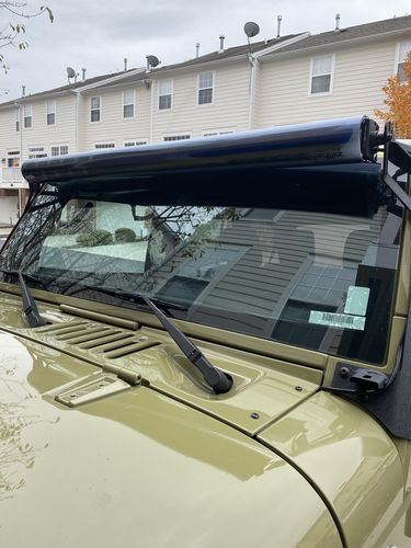 Customer photo review of Thin Blue Line American Flag Insert