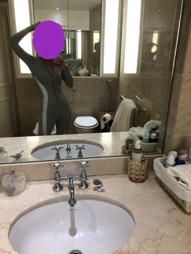 Customer photo review of Combinaison longue avec bandes réfléchissantes