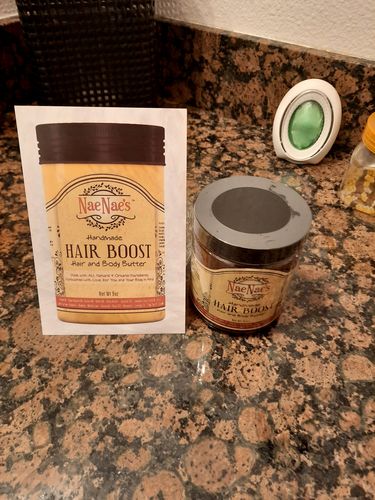 Customer photo review of Nae Nae's Hair Boost 9oz
