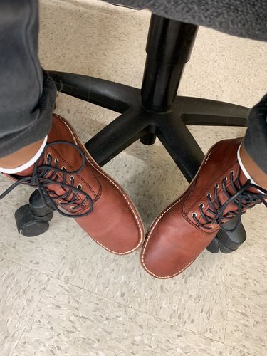 Customer photo review of Pickford - Wax Ox Blood