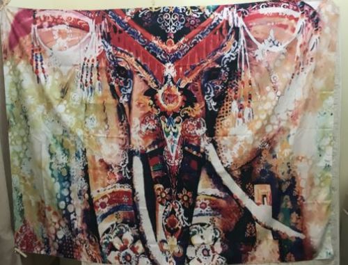 Customer photo review of Tenture Éléphant Bohème