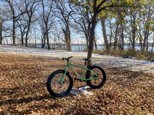 Customer photo review of Minnesota Womens Fat Bike 26"