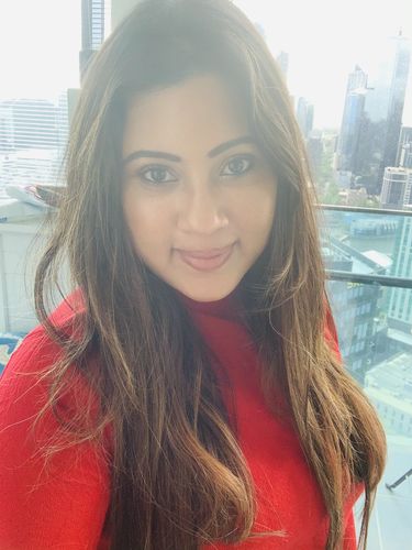 Customer photo review of Clip in Human Hair Extensions 7pcs Balayage Darkest Brown Highlighted Medium Brown (#2/2/6)