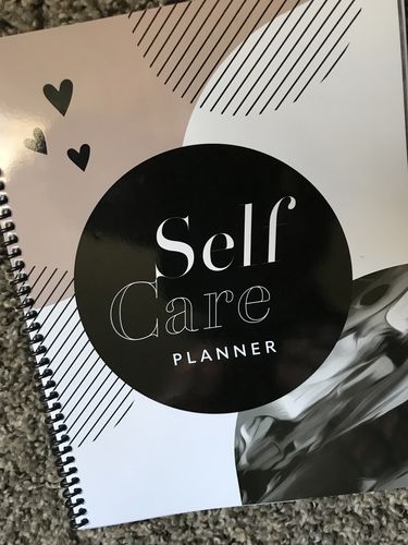 Customer photo review of Self Care Planner