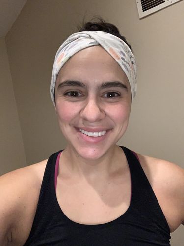 Customer photo review of HOLIDAY - 4'' Headband 4-pack