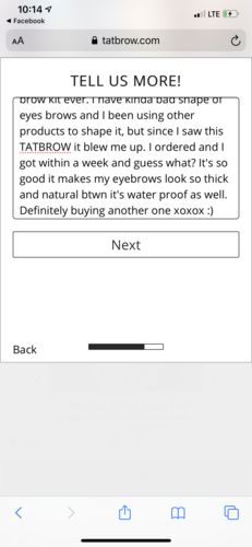 Customer photo review of TatBrow® Microblade Pen