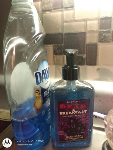 Customer photo review of Dead and Breakfast Hand Soap