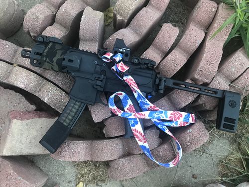 Customer photo review of Two Point Quick Adjust Sling - Islander