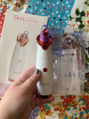 Customer photo review of SkinGlow Electric Cleanser - No More Blackheads