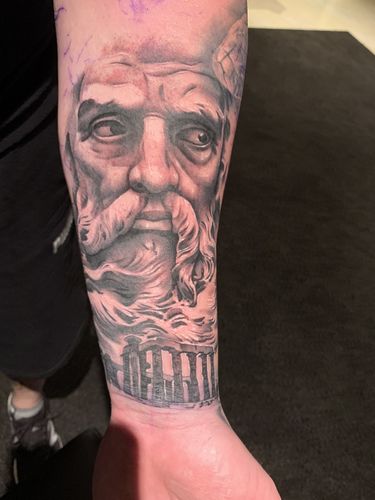 Customer photo review of Signature Tattoo Numbing Cream