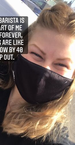 Customer photo review of Nourish & Define Refillable Brow Pencil