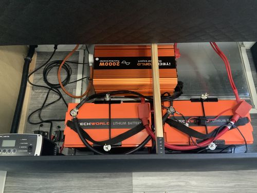 Customer photo review of iTECH120X 12V 120Ah Lithium Ion Battery LiFePO4 Deep Cycle Camping RV Solar