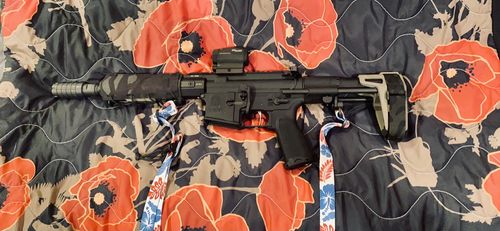 Customer photo review of Two Point Quick Adjust Sling - Islander