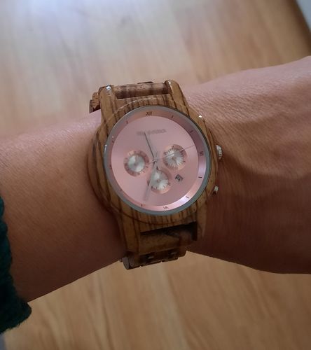Customer photo review of Wood o'clock - Kirschbaum
