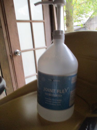 Customer photo review of Joint Flex » 1 Gallon Bottle » Priority Shipping