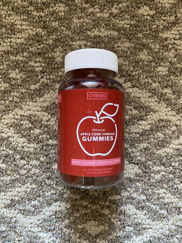 Customer photo review of Apple Cider Vinegar Gummies