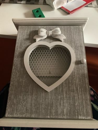 Customer photo review of Boîte à Clés Murale Rétro (Bois)
