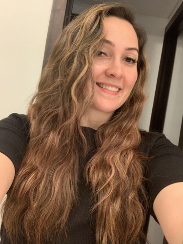 Customer photo review of Mermade Pro Waver - Pink 32mm - PREORDER FOR 15TH OCT DISPATCH