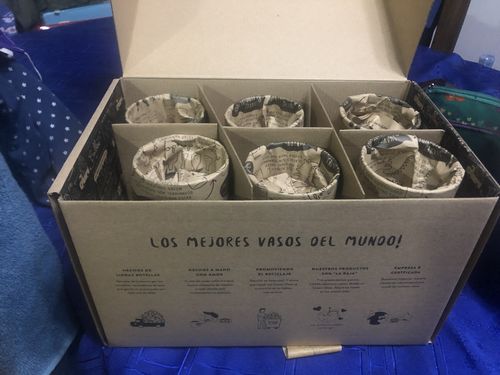 Customer photo review of Vasos del Catador x Francisco Saavedra y El Catador