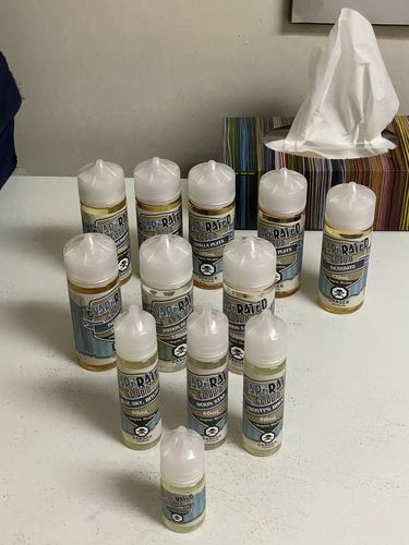 Customer photo review of 5x120ml Variety Pack