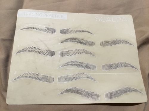 Customer photo review of Microblading Training Kit (Products)