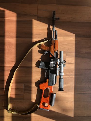 Customer photo review of Sniper SVD Dragunov 3-9x24mm First Focal Plane (FFP) Tactical Rifle Scope with Red Illuminated Rangefinding Reticle