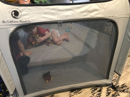 Customer photo review of Pop N' Go® Playpen