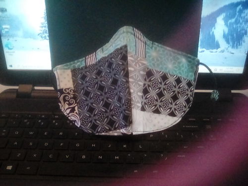 Customer photo review of Mask Insert - Straight - 100 Count