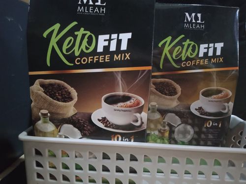 Customer photo review of KETOFIT COFFEE (10 IN 1 SLIMMING COFFEE ) 2 BOXES /FREE SHIPPING