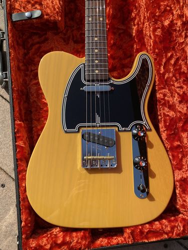 Customer photo review of Streamline - Telecaster Pickguard - Black/White/Black