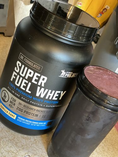 Customer photo review of DELICIOUS SUPERFUEL PROTEIN Auto renew