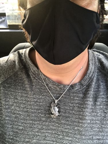 Customer photo review of Praying Hands