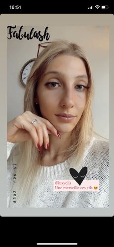 Customer photo review of Volume Russe | Cils Magnétiques