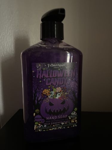 Customer photo review of Halloween Candy Hand Soap