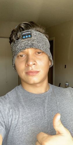 Customer photo review of SleepBand - UltraSoft Bluetooth Sleep Headphones